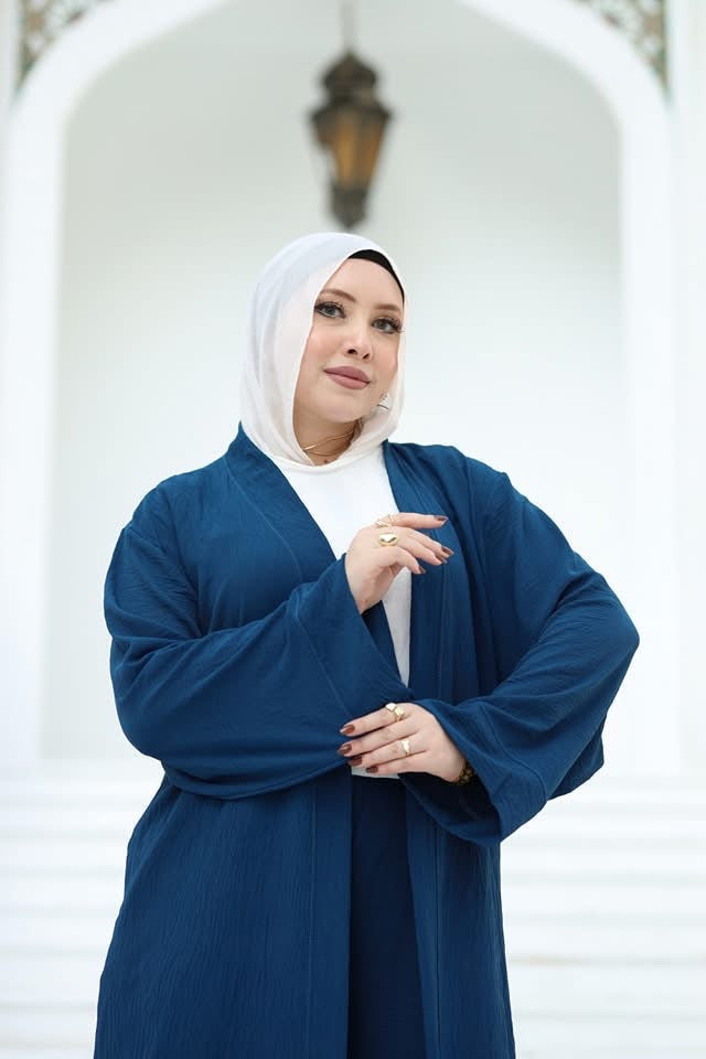 Navy blue Two-Piece Modest Set