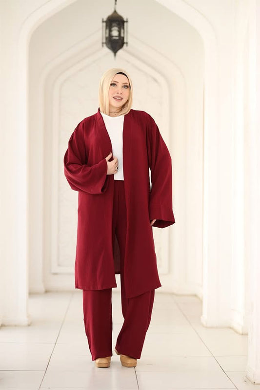 Stylish and Comfortable Open Set_ for everyday look